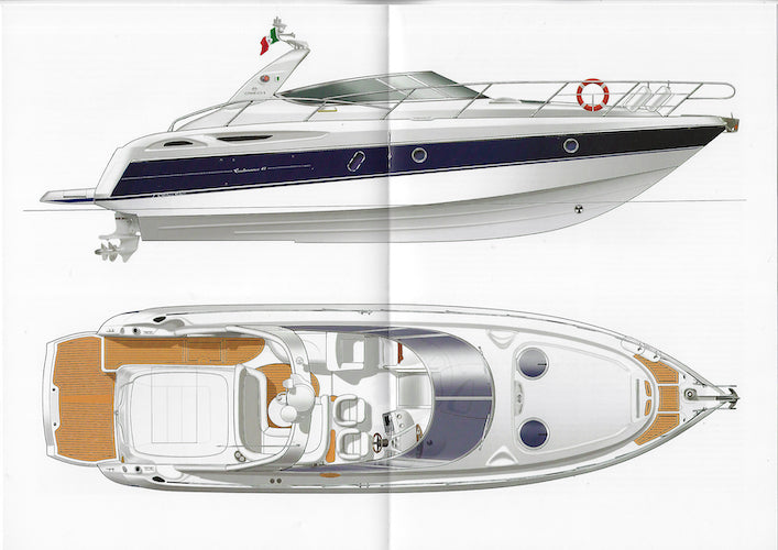 Cranchi Endurance 41 Launch Specification Brochure