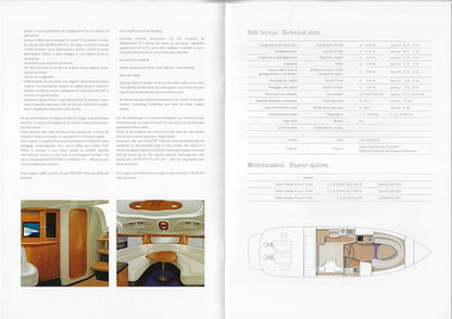 Cranchi Endurance 41 Launch Specification Brochure