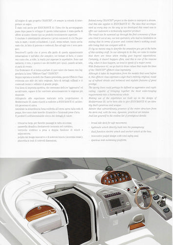 Cranchi Endurance 41 Launch Specification Brochure