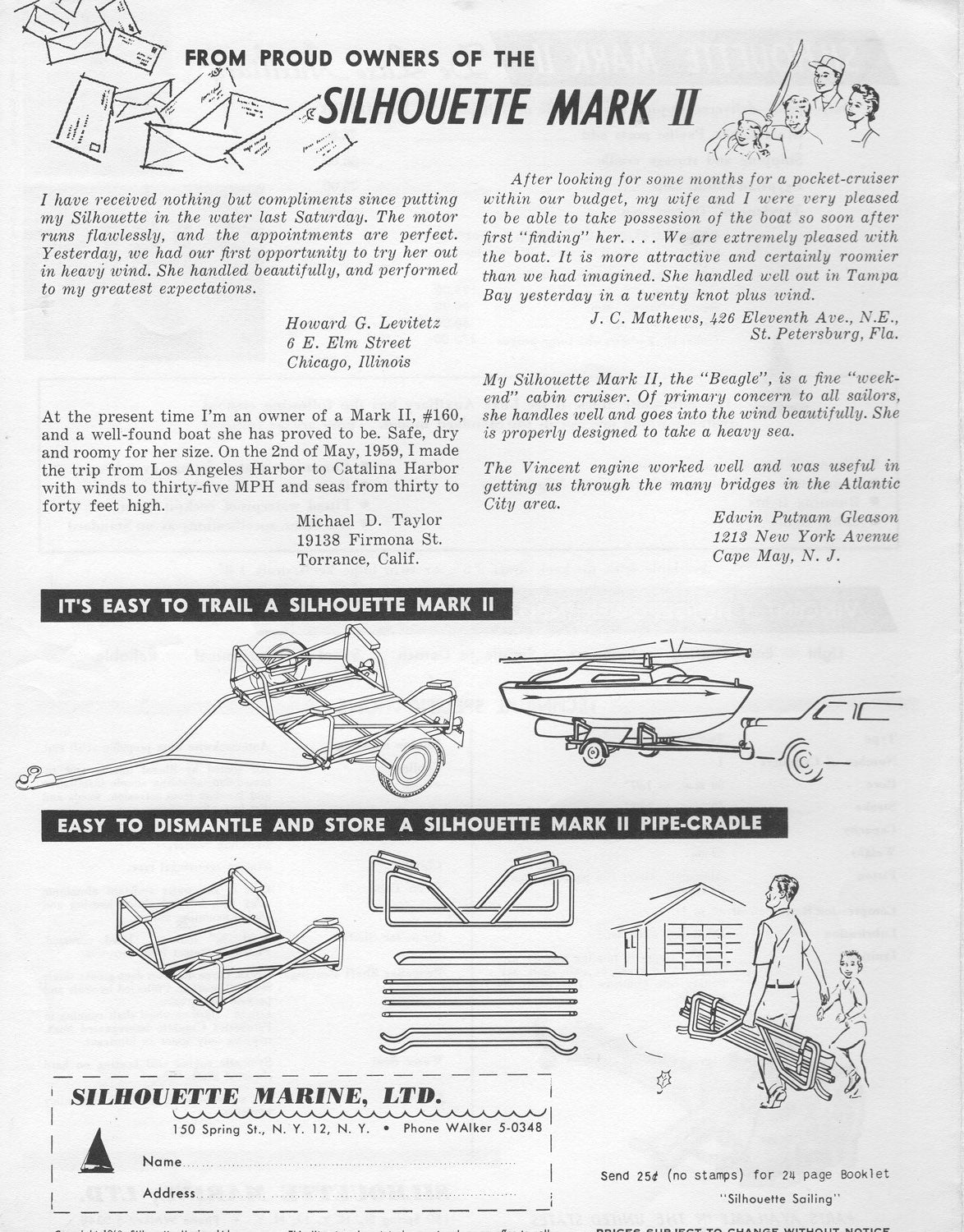 Silhouette Mark II Brochure