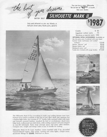 Silhouette Mark II Brochure