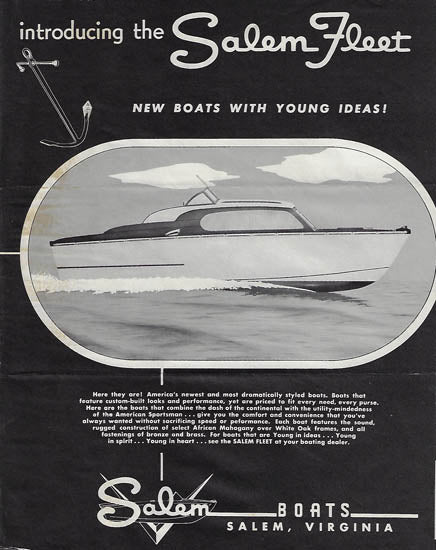 Salem Boats Brochure Package