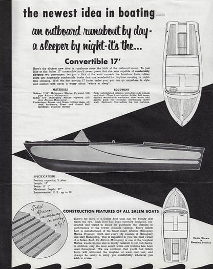 Salem Boats Brochure Package