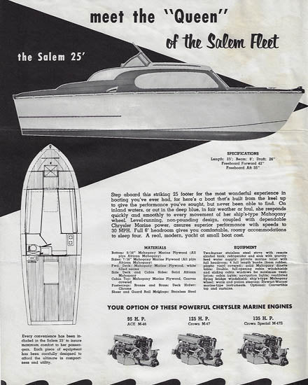 Salem Boats Brochure Package
