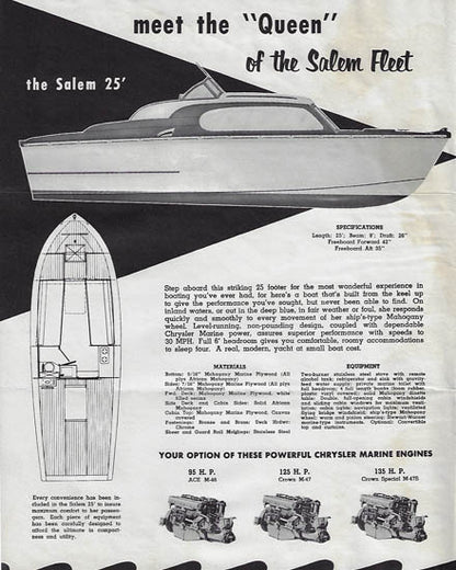 Salem Boats Brochure Package