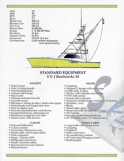 S&J 54 Brochure