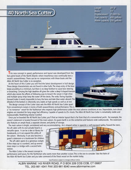 Albin 2005 Brochure
