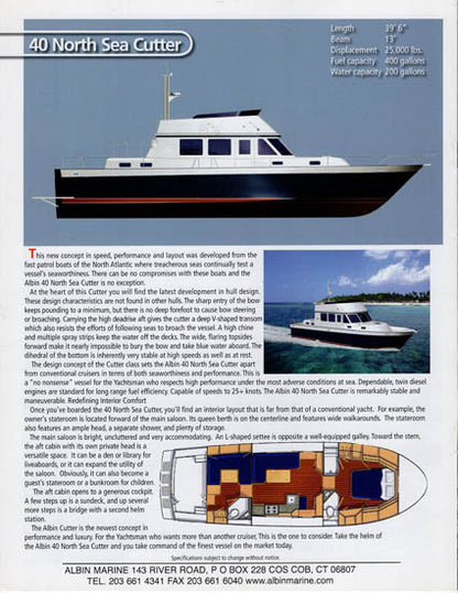 Albin 2005 Brochure