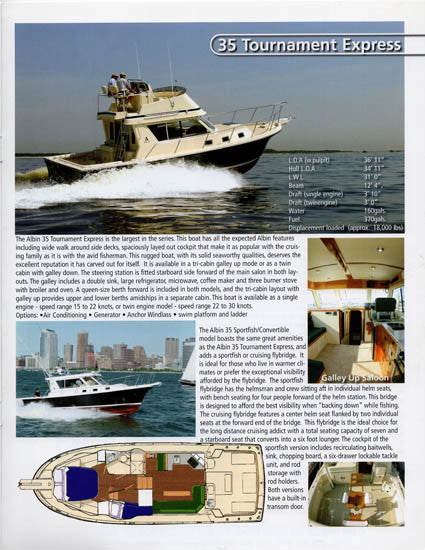 Albin 2005 Brochure