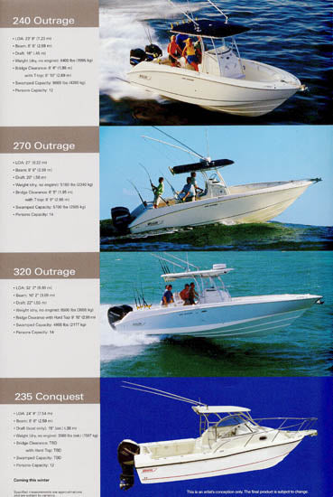 Boston Whaler 2005 Abbreviated Brochure
