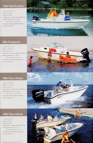 Boston Whaler 2005 Abbreviated Brochure