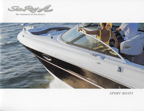 Sea Ray 2005 Sport Boats Brochure