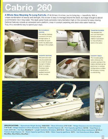 Larson 2005 Sport Cruisers Brochure