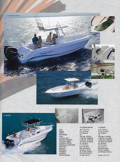 Pro Line 2005 Brochure