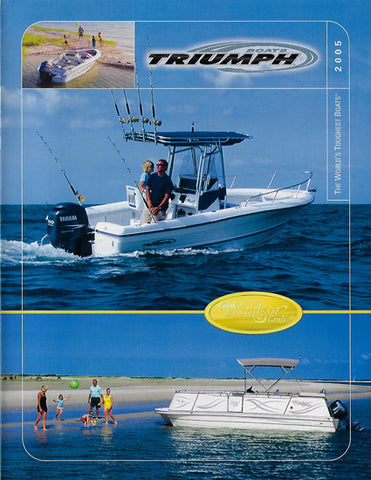 Triumph 2005 Poster Brochure