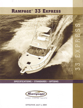 Rampage 33 Express Specification Brochure
