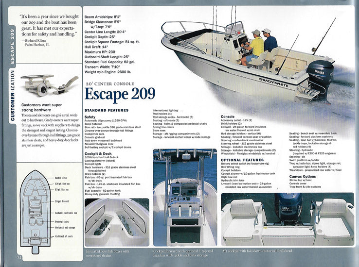 Grady White 2005 Brochure
