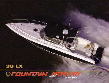 Fountain 38 LX Brochure