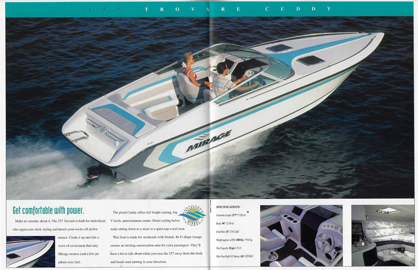 Mirage 1995 Brochure