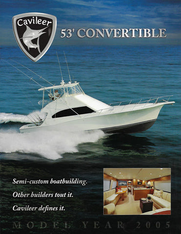 Cavileer 53 Specification Brochure