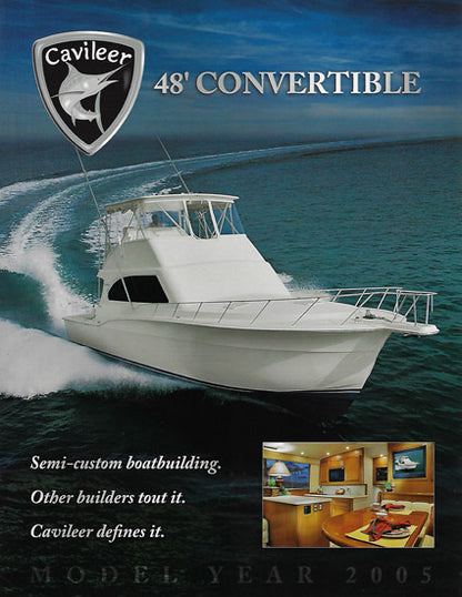 Cavileer 48 Specification Brochure