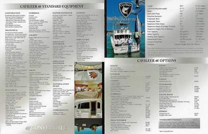 Cavileer 48 Specification Brochure