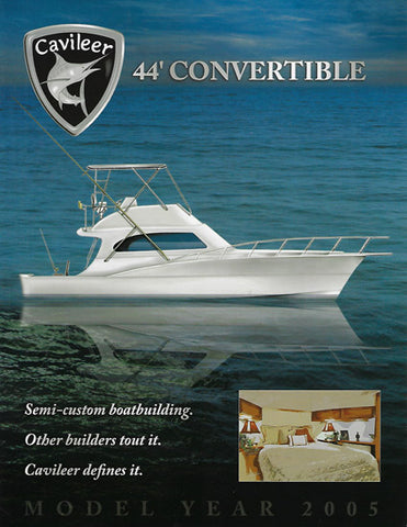 Cavileer 44 Specification Brochure