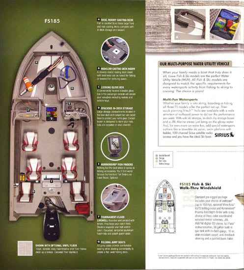 Lowe 2005 Fishing Brochure