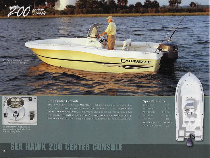 Caravelle 2005 Sea Hawk Brochure