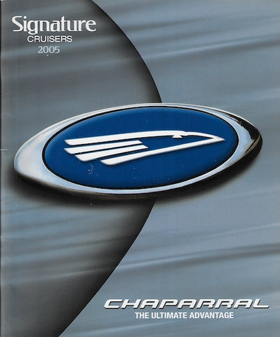 Chaparral 2005 Signature Cruisers Brochure