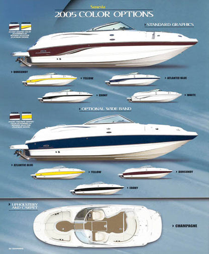 Chaparral 2005 Sunesta Deck Boats Brochure