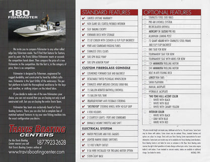 Travis Fishmaster 180 Brochure
