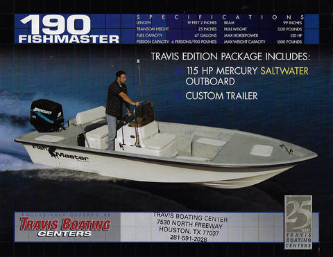 Travis Fishmaster 190 Brochure