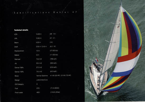 Dehler 47 Brochure