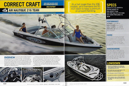 Correct Craft WaterSki Buyers Guide Magazine Reprint Brochure