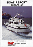 Trader 47 Motorboats Monthly Magazine Reprint Brochure