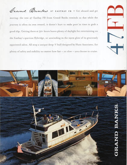 Grand Banks Eastbay 47FB Brochure
