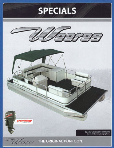 Weeres 2005 Special Edition Pontoon Brochure