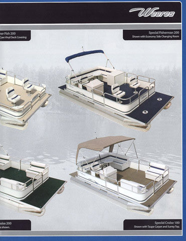 Weeres 2005 Special Edition Pontoon Brochure