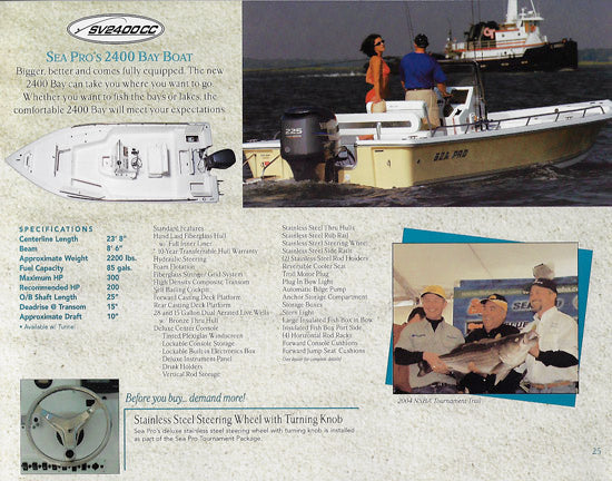 Sea Pro 2005 Brochure