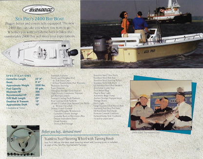 Sea Pro 2005 Brochure