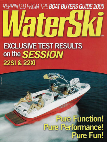 Session WaterSki Magazine Reprint Brochure