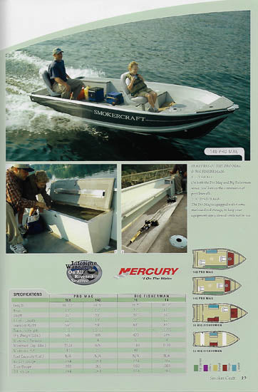 Smoker Craft 2005 Fishing Brochure
