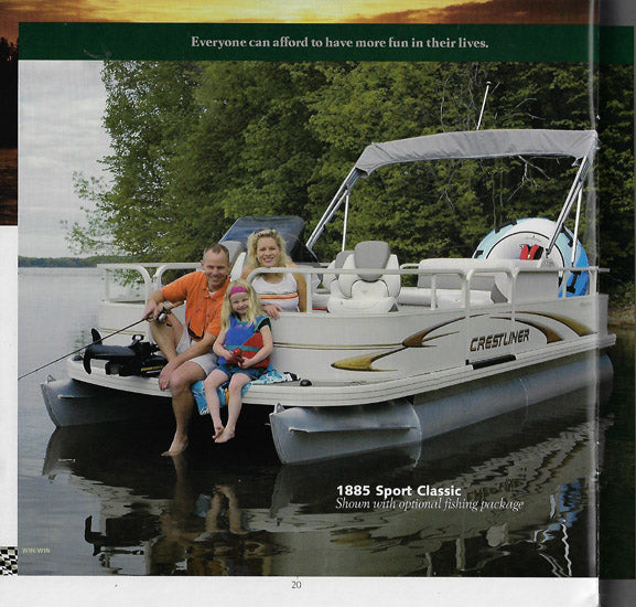 Crestliner 2005 Pontoon Brochure SailInfo I
