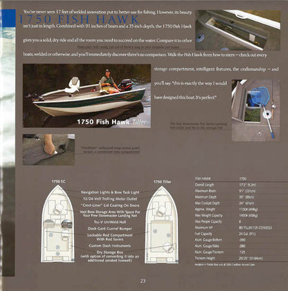 Crestliner 2005 Fishing Brochure