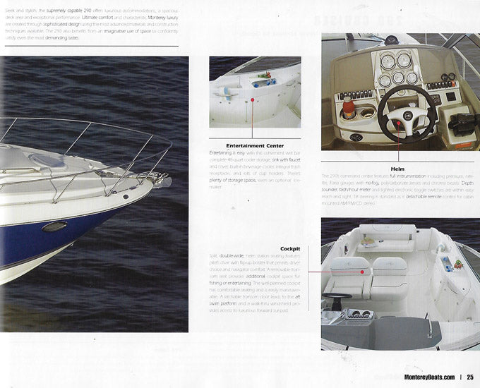Monterey 2005 Cruisers Brochure