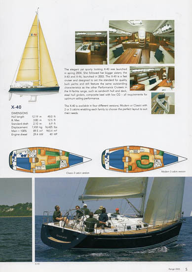 X-Yachts 2005 Brochure