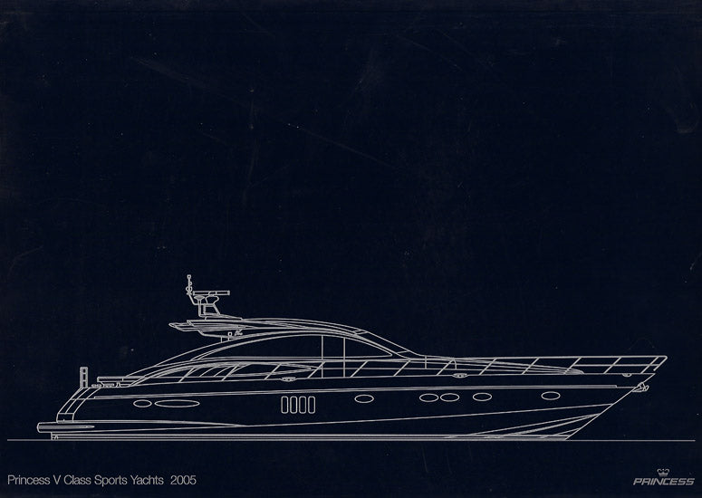 Princess 2005 V Class Sport Yachts Brochure