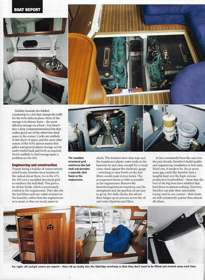 Storebro Royal Cruiser 410 Commander Motor Boat & Yachting Magazine Reprint Brochure