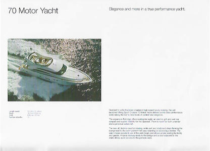 Viking Princess 70 Motor Yacht Brochure